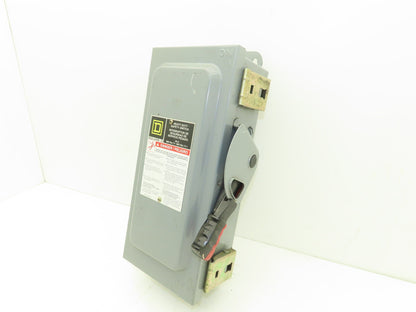 Square D HU361AWKEI Safety Disconnect Switch 30A 600V 30HP Non Fused 3 Pole