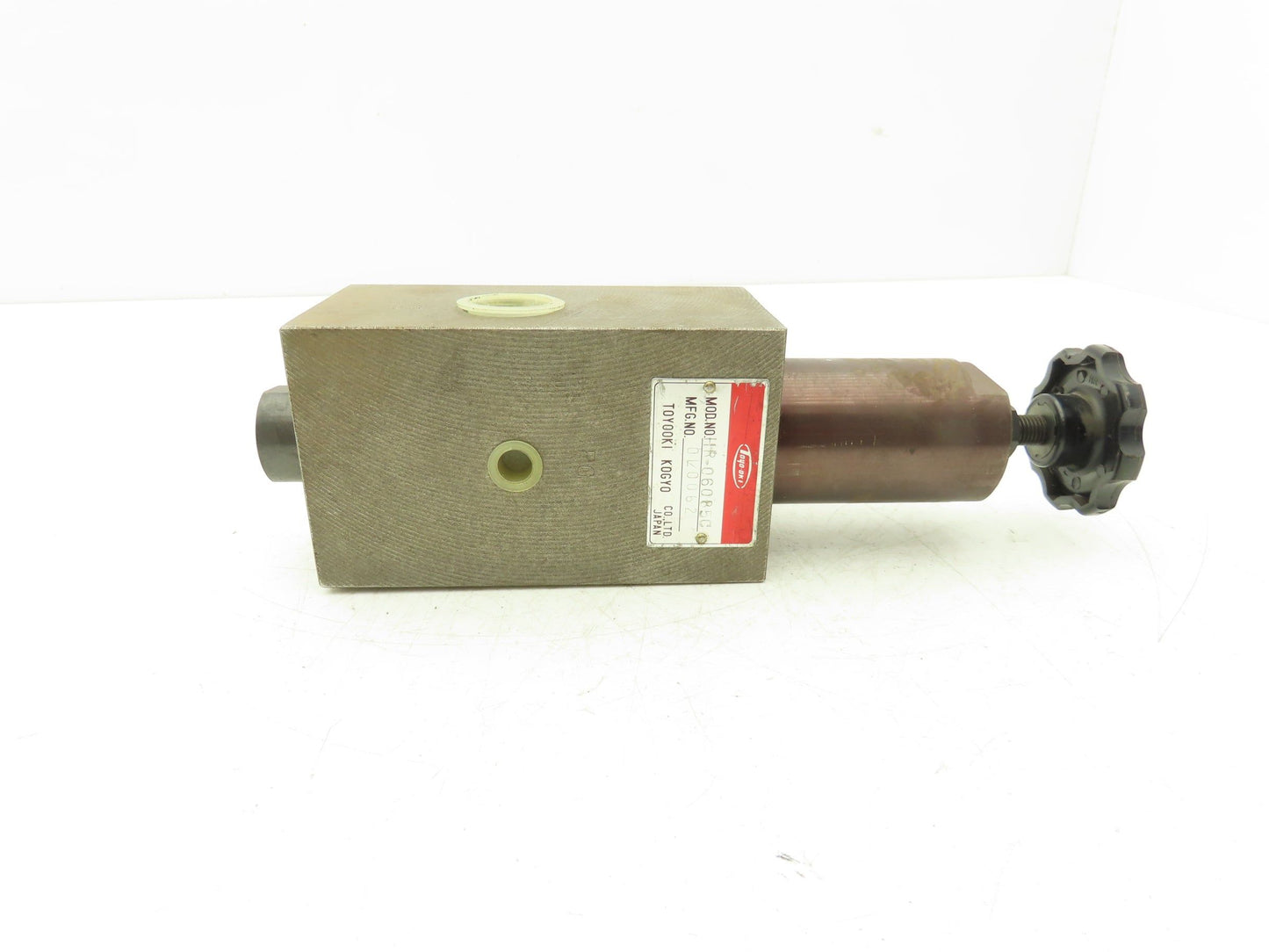 Toyooki Kogyo HR-06085C Hydraulic Pressure Reducing Valve 3/4"NPT