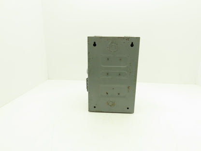 Square D A86352 Safety Disconnect Switch 60A 240VAC 7-1/2HP Fused 3 Pole