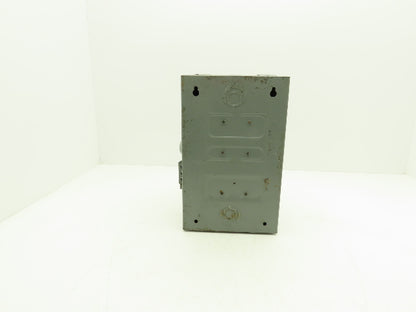 Square D A86352 Safety Disconnect Switch 60A 240VAC 7-1/2HP Fused 3 Pole