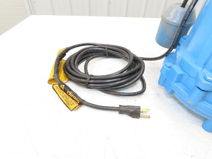 Monarch WS 30A Cast Iron Submersible Sewage Sump Pump with Float 2"NPT 115V