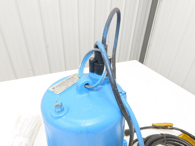 Monarch WS 30A Cast Iron Submersible Sewage Sump Pump with Float 2"NPT 115V