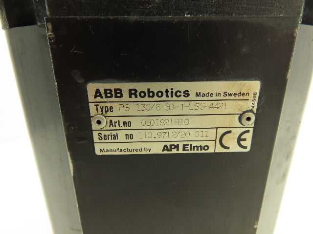 API Elmo ABB Robotics PS 130/6-50-T-LSS-4421 Servo Motor