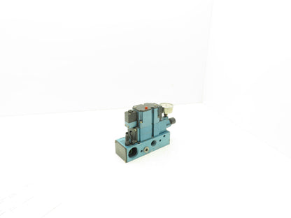 MAC 6316D-000-PM-111DA Pneumatic Directional Valve w/Pressure Regulator 120v