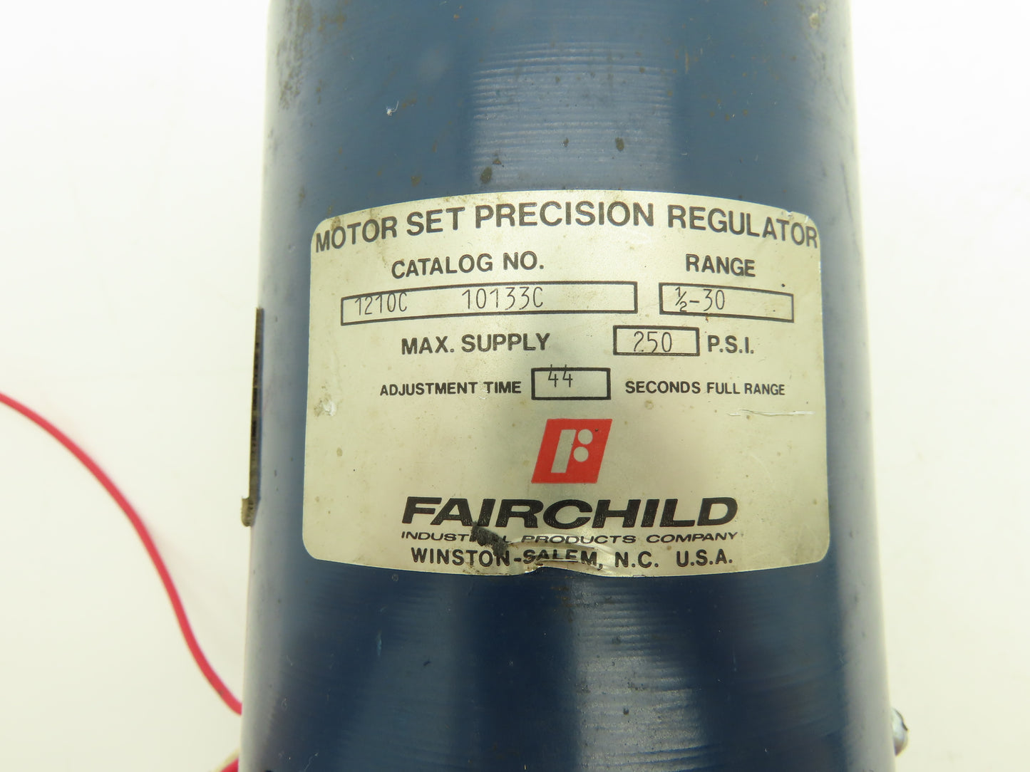 Fairchild 1210C 10133C Motorized Pneumatic Air Regulator 3/8"NPT .5-30 PSI Range
