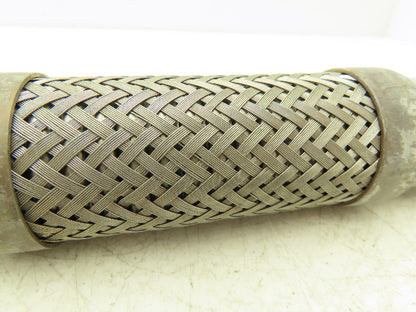 1 1/4" X 10" Flex Coupling Galvanized with Stainless 1.25 NPT