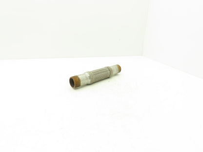 1 1/4" X 10" Flex Coupling Galvanized with Stainless 1.25 NPT