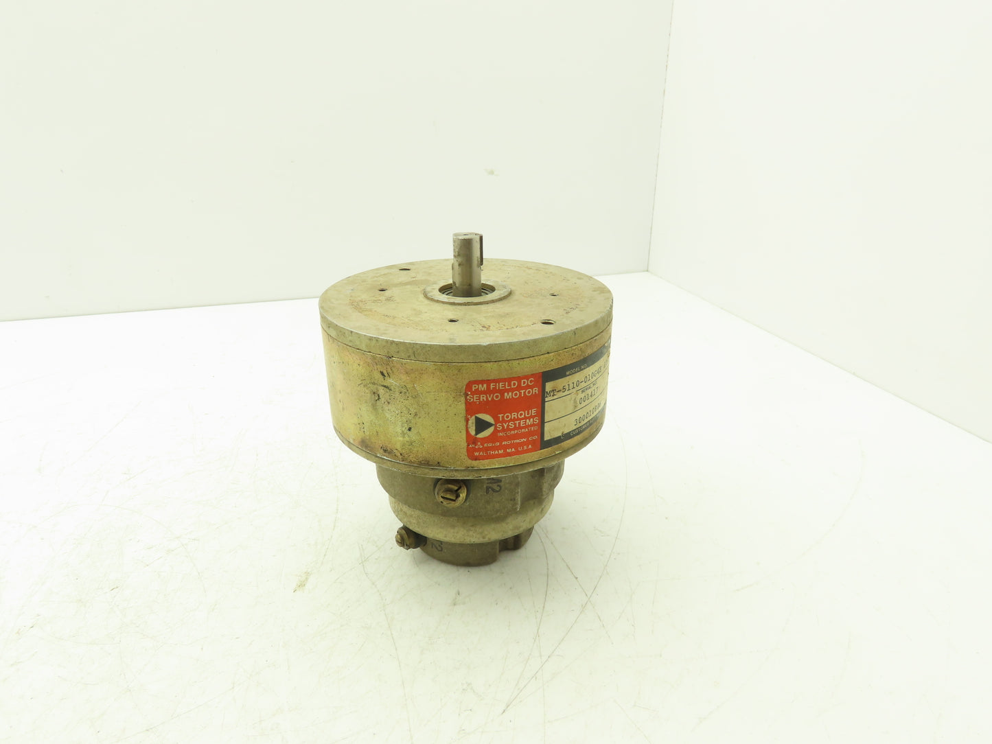 Torque Systems MT-5110-010G4E PM Field DC Servo Motor