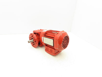 Sew Eurodrive WF20DR63L4 Gearmotor 48:1 Reducer 33rpm .25kw 277/480V 3PH 63L