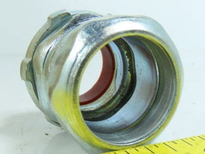 TC713A Steel City 1" EMT Conduit Compression Box Connector Insulated Lot of 100