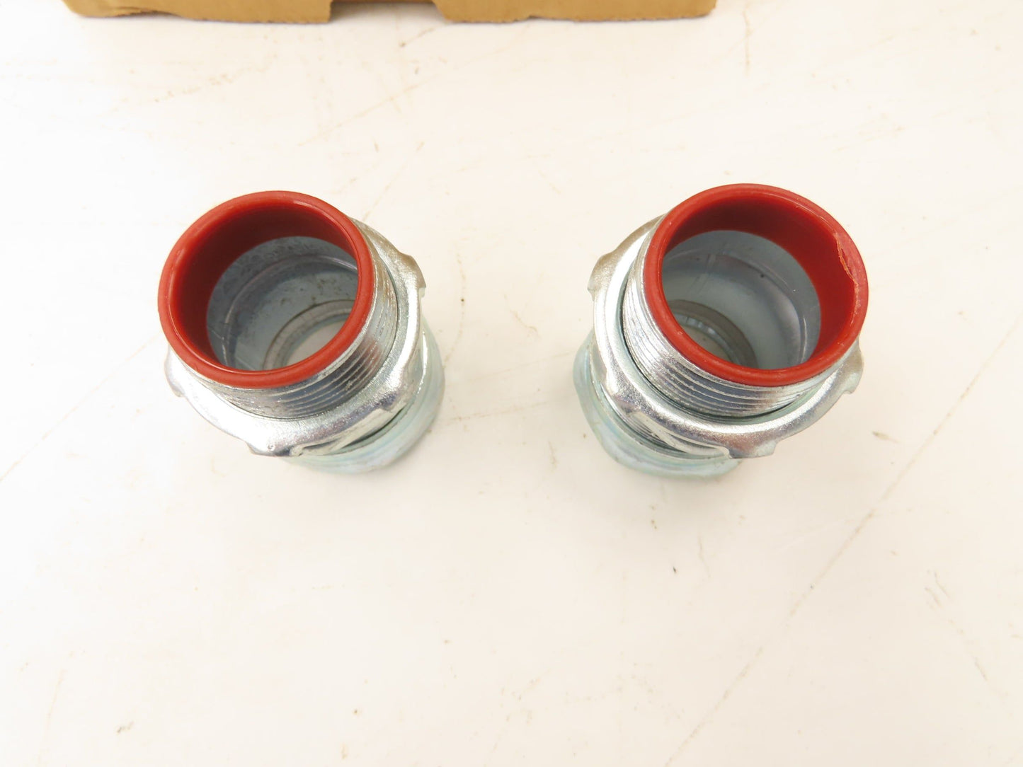 TC713A Steel City 1" EMT Conduit Compression Box Connector Insulated Lot of 100