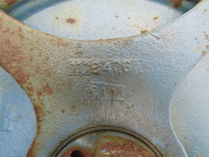 DeZurik 1118476 Rim Sprocket Chain Wheel Manual Valve Operator w/Guide No Chain