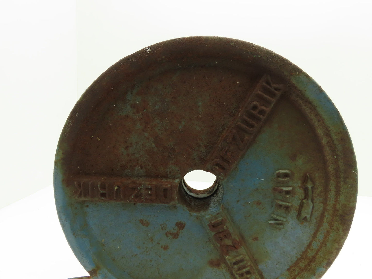 DeZurik 1118476 Rim Sprocket Chain Wheel Manual Valve Operator w/Guide No Chain