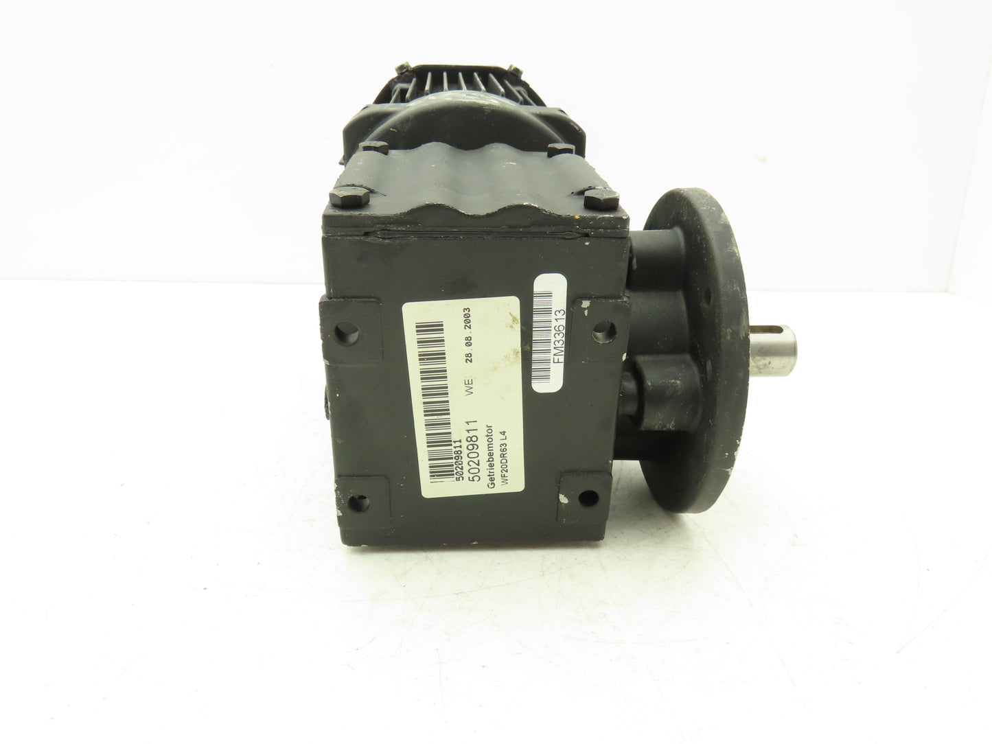 Sew Eurodrive WF20DR63L4 Gearmotor 48:1 Reducer 33rpm .25kw 277/480V 3PH 63L