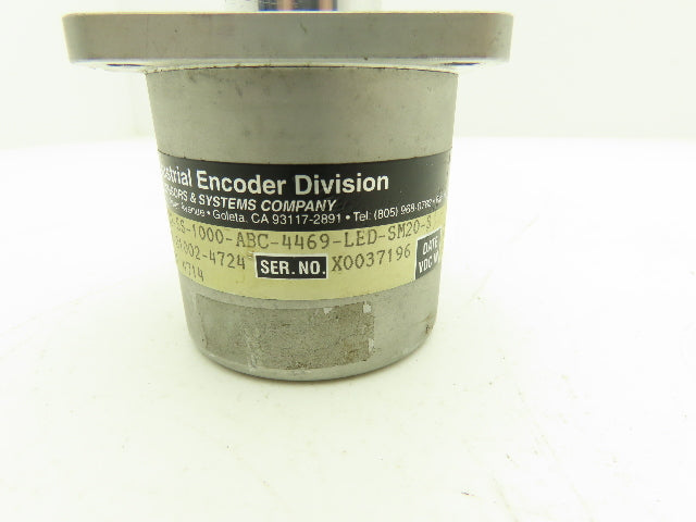 BEI H25D-SS-1000-ABC-4469-LED-SM20-S Rotary Incremental Encoder