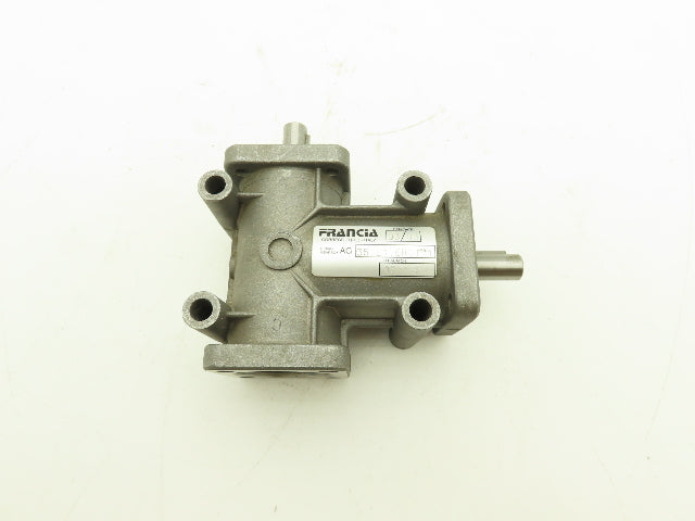 Pulsar Francia 35.L1.GR.1.1 Right Angle Gearbox 1:1 Ratio 14mm Shaft