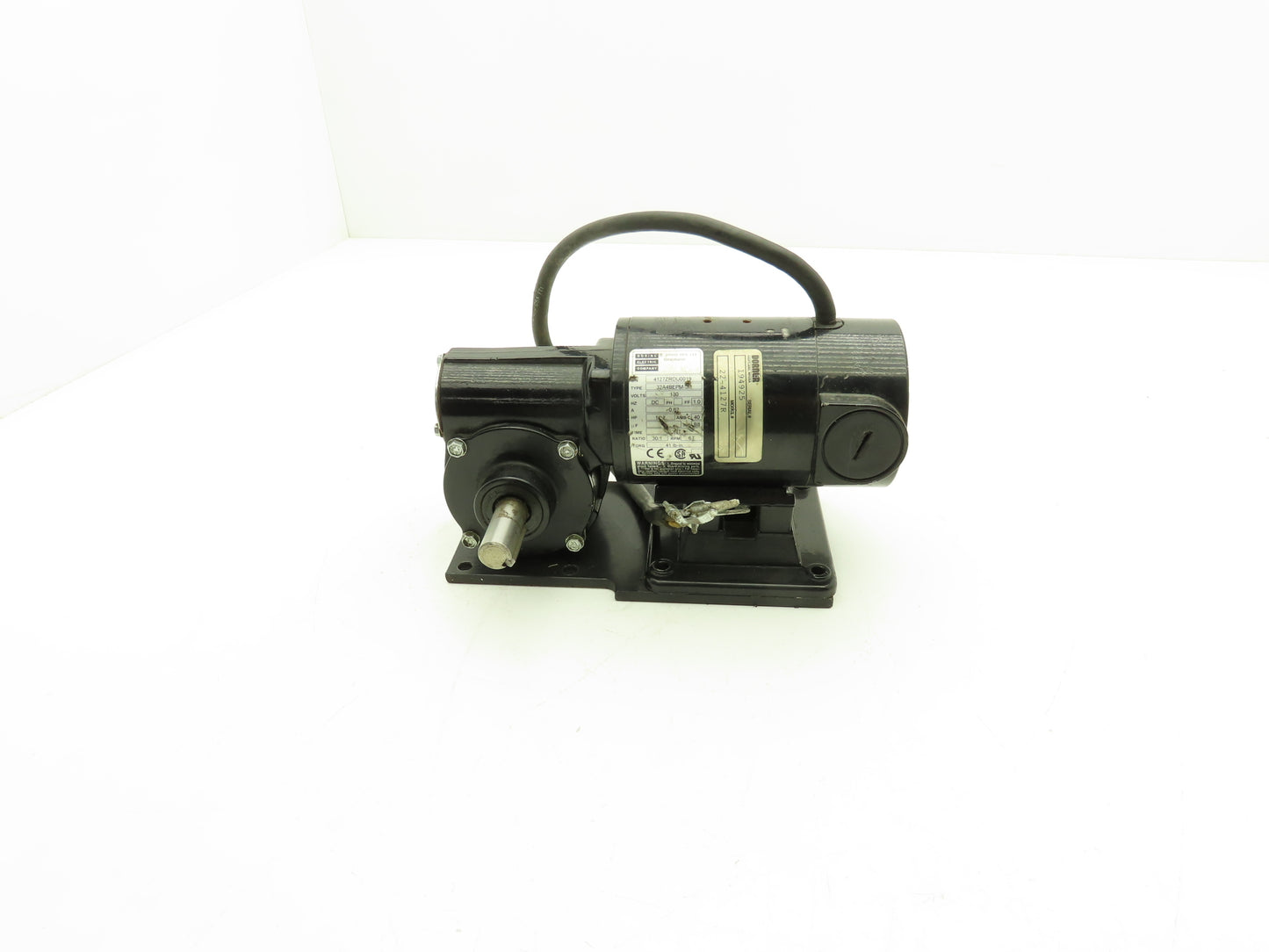 Bodine Electric 32A4BEPM-5R DC Gearmotor 130V 30:1 Ratio 67rpm LH Output