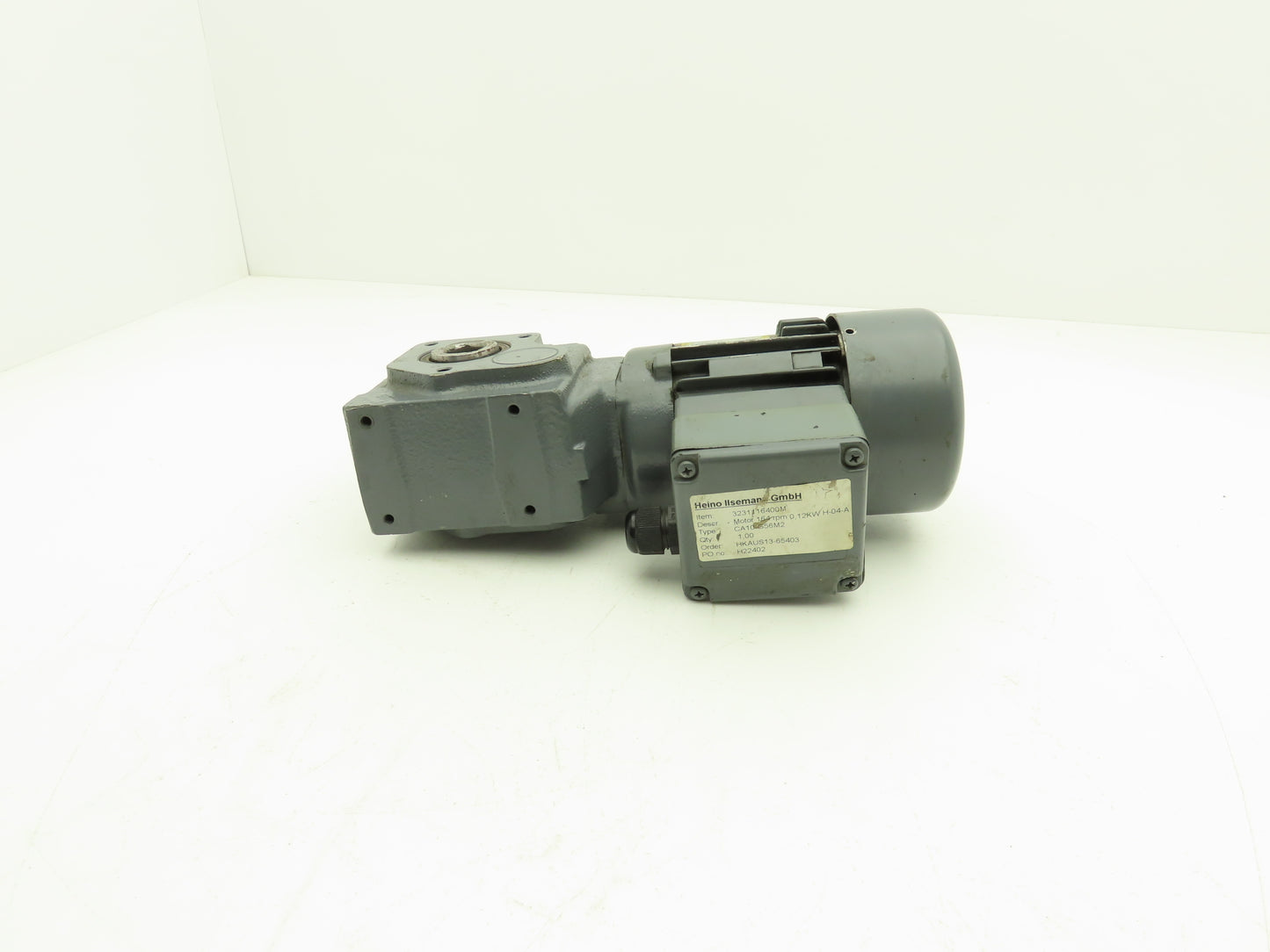 Himmel CA10-G56M2 Gearmotor 17:1 Ratio .12kw 198rpm 230/480VAC 3PH
