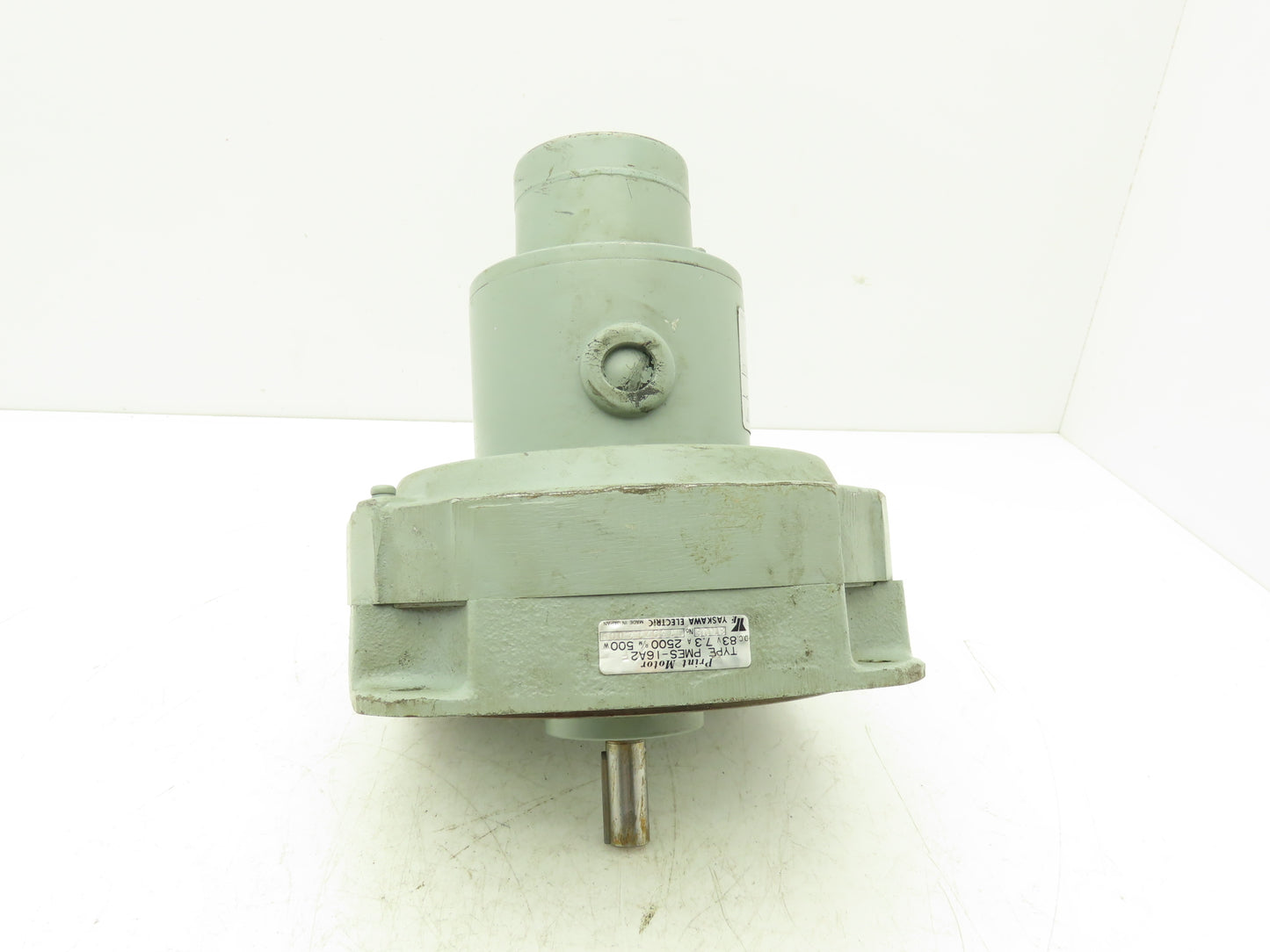 Yaskawa PMES-16A2 DC Print Motor w/ Feedback Unit 500w 2500rpm 83vdc