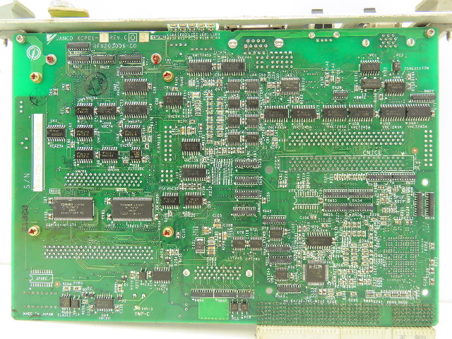 Yaskawa XCP01 Robot Servo Control Board 16MB DRAM 1MB SRAM XPC105 Rev C01