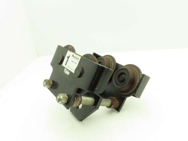 Yale FWD Yale 1 Ton Hoist Plain Push Trolley 3.25"-5.5" Flange 2000 Lb