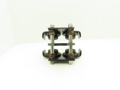 Yale FWD Yale 1 Ton Hoist Plain Push Trolley 3.25"-5.5" Flange 2000 Lb