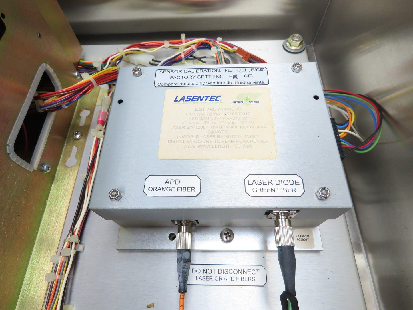 Lasentec M500 Particle Size Analysis Laser System 714-0290