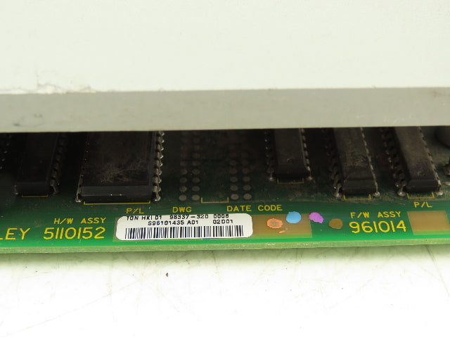 Allen Bradley 5250-LP3 1Meg Logic Processor Card Ser B F/W Rev A09