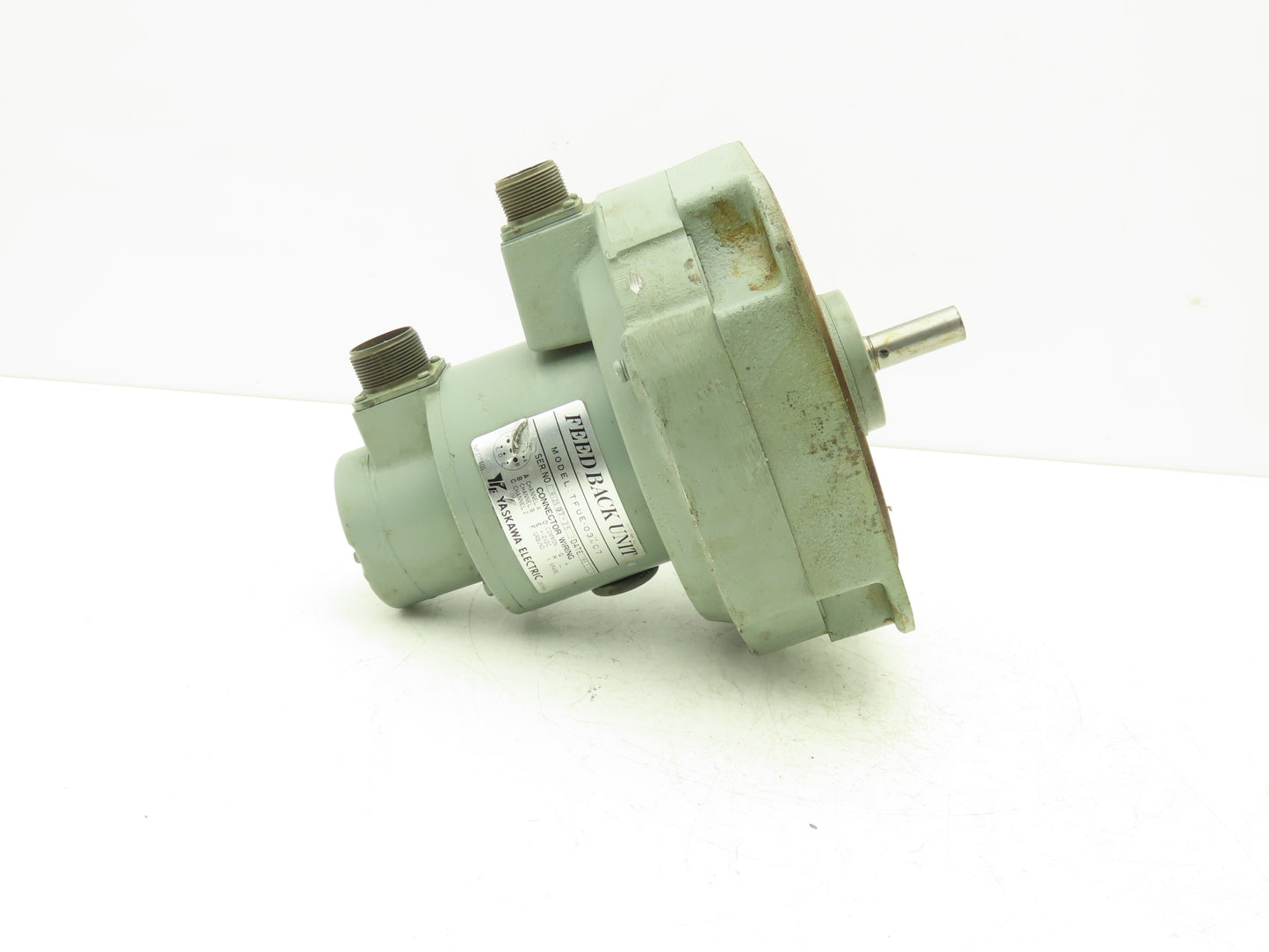 Yaskawa PMES-16A2 DC Print Motor w/ Feedback Unit 500w 2500rpm 83vdc