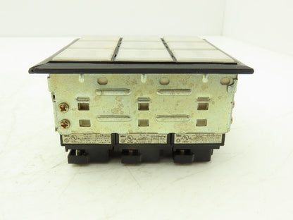 IDEC SLC 30N Annunciator 9-Position 3x3 Layout Lighted Indicator Panel