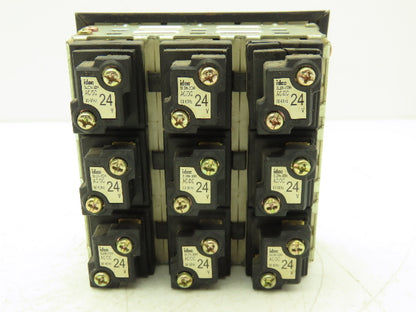 IDEC SLC 30N Annunciator 9-Position 3x3 Layout Lighted Indicator Panel