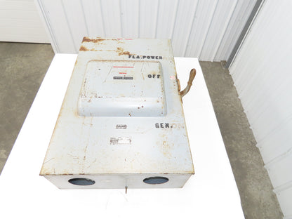 GE TC35366 Double Throw Transfer Safety Switch 600 Amp 600 Volt 3 Pole