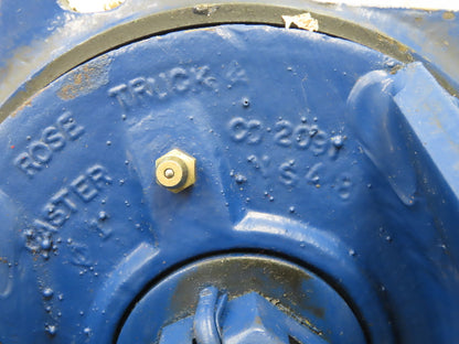 CO 2091 NS48 Cast Iron Rubber Caster Wheel 7.5"