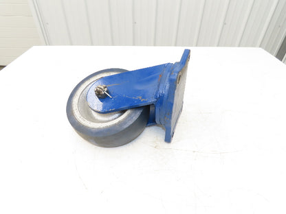 CO 2091 NS48 Cast Iron Rubber Caster Wheel 7.5"