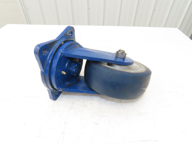 CO 2091 NS48 Cast Iron Rubber Caster Wheel 7.5"