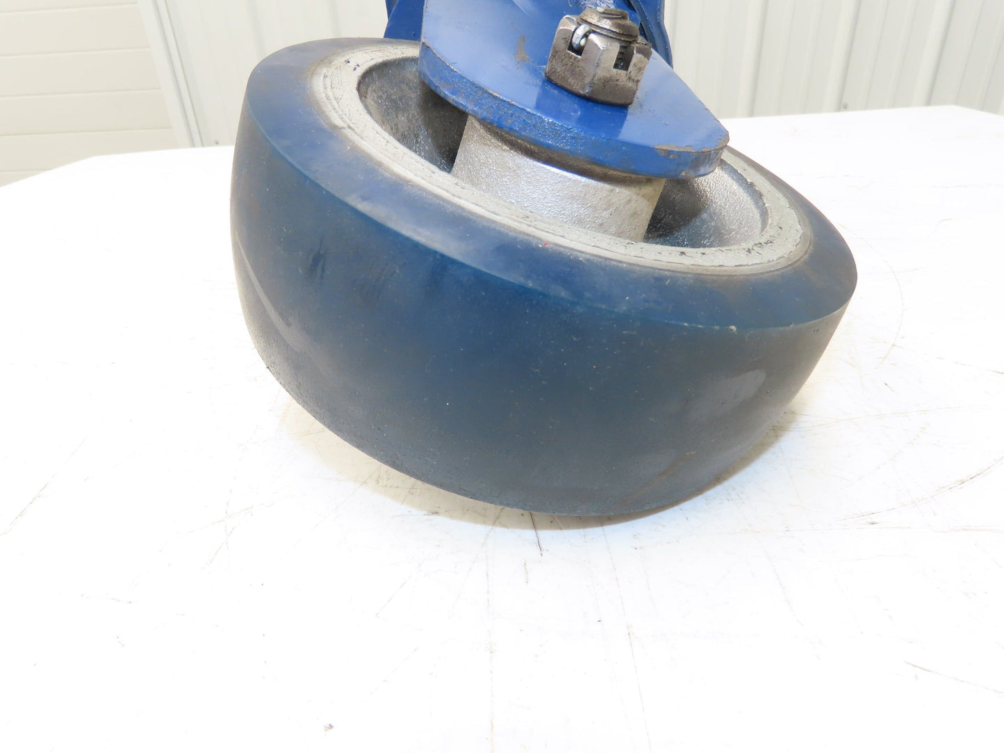 CO 2091 NS48 Cast Iron Rubber Caster Wheel 7.5"