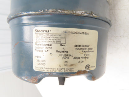 GE General Electric 5KE48WN8200A Brake Motor 2Hp 1725 RPM 230/460VAC 3PH 145TC