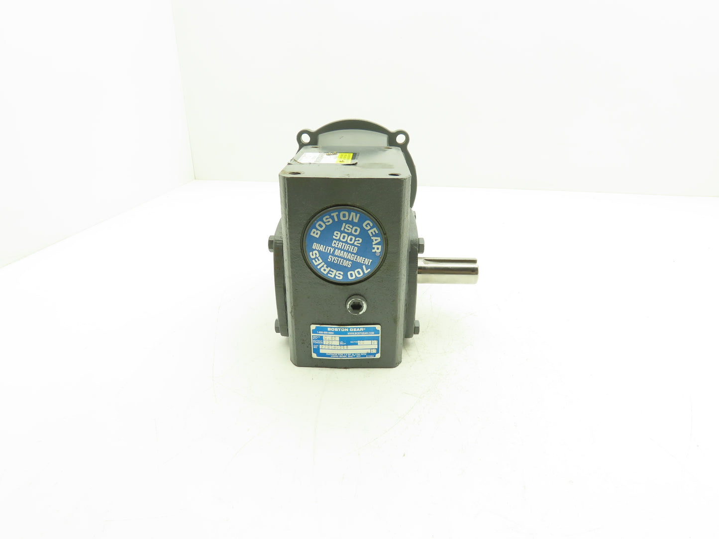 Boston Gear F72140B5G Worm Gearbox 40:1 Reducer .68Hp 44rpm LH 56C-Face