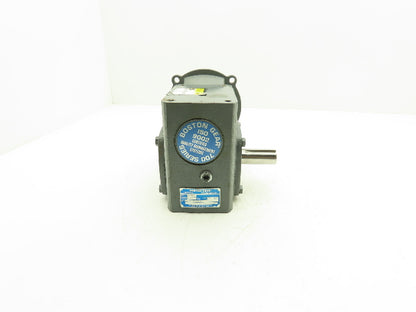 Boston Gear F72140B5G Worm Gearbox 40:1 Reducer .68Hp 44rpm LH 56C-Face