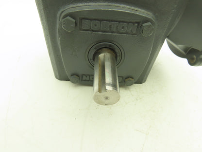 Boston Gear F72140B5G Worm Gearbox 40:1 Reducer .68Hp 44rpm LH 56C-Face
