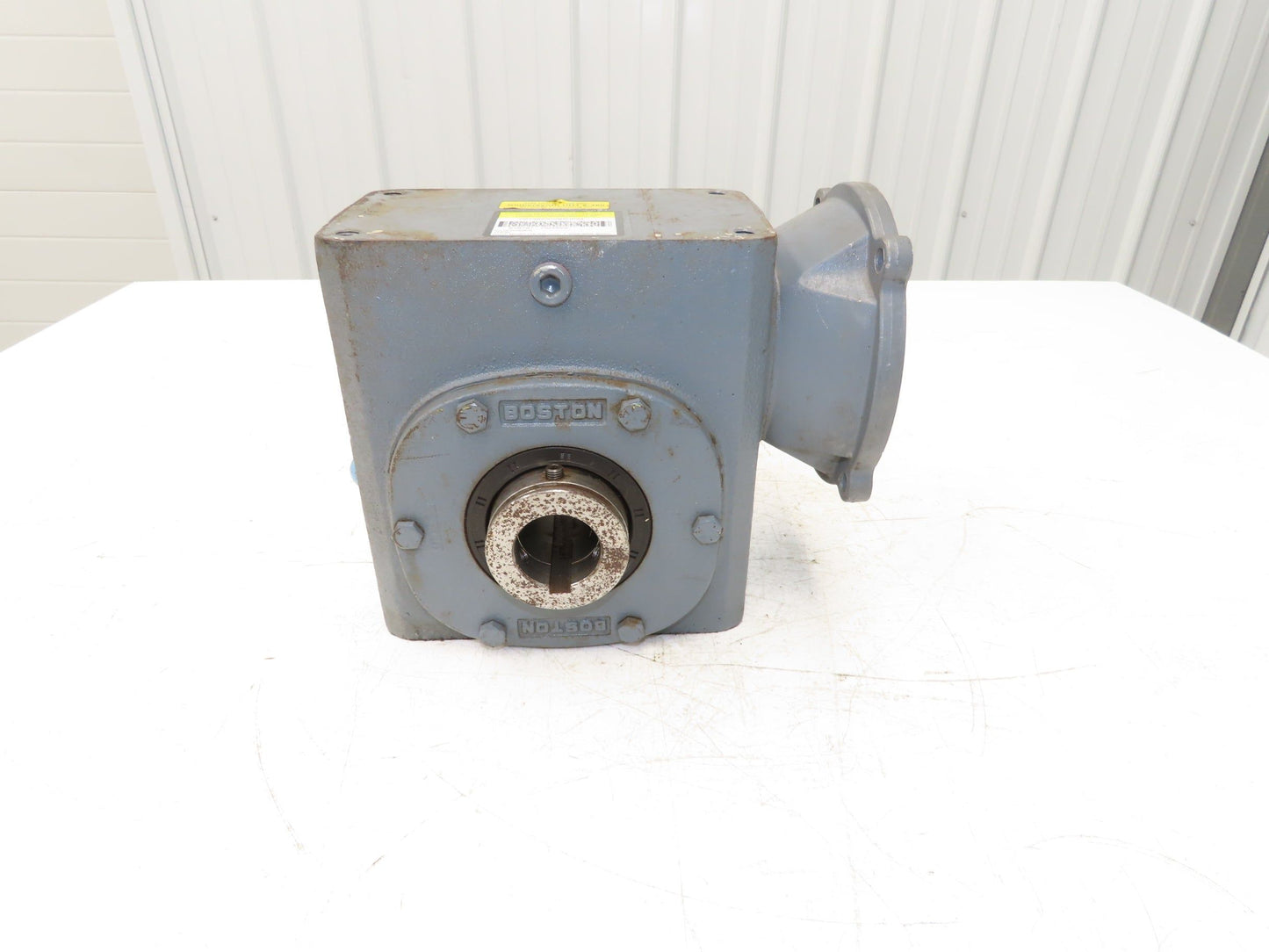 Boston Gear HF72650KVB5HP24 Worm Gearbox 50:1 Reducer 1Hp 35rpm Hollow Shaft 56C