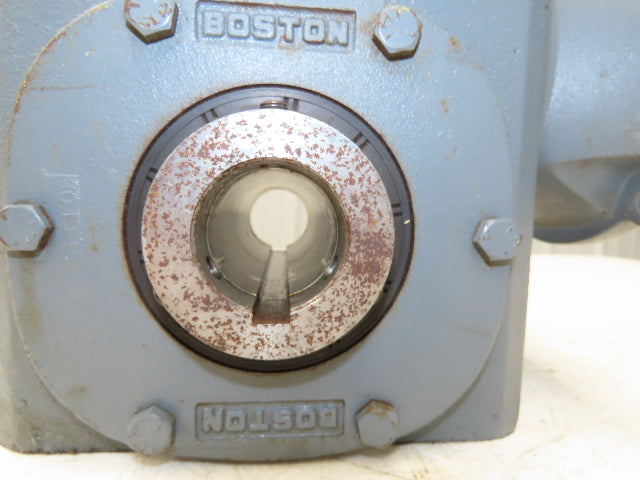 Boston Gear HF72650KVB5HP24 Worm Gearbox 50:1 Reducer 1Hp 35rpm Hollow Shaft 56C