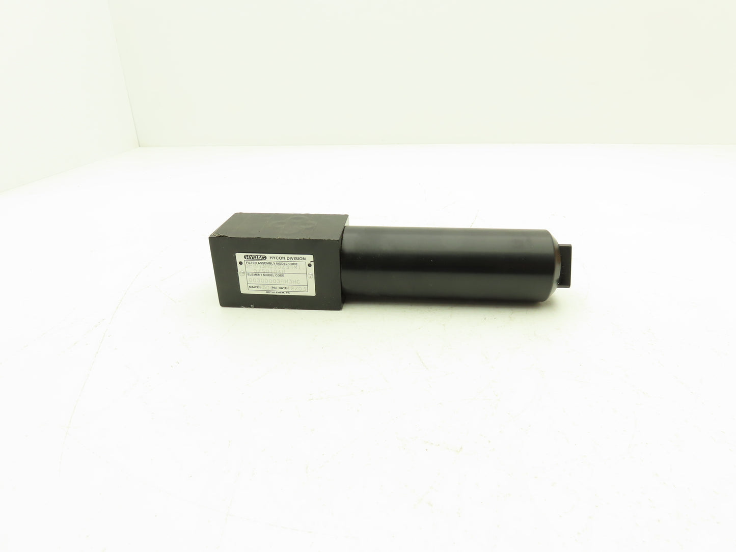 Hydac DFBH3HC30Z3BM1.0/SO104H Hydraulic Filter w/Pressure Indicator B8420BMHFV