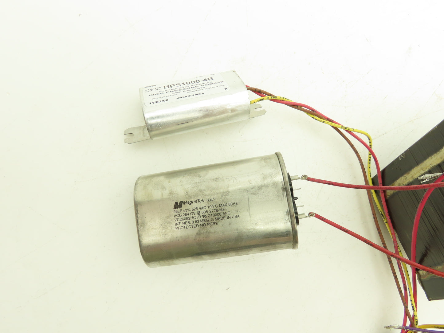 Magnetek S100048TAC5M-500K Sodium Magnetic Light Ballast 1000W S52 Lamp 480V