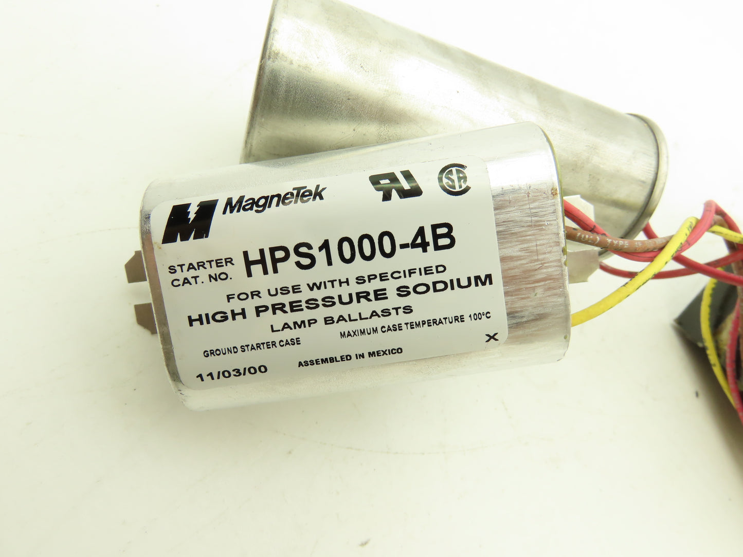 Magnetek S100048TAC5M-500K Sodium Magnetic Light Ballast 1000W S52 Lamp 480V