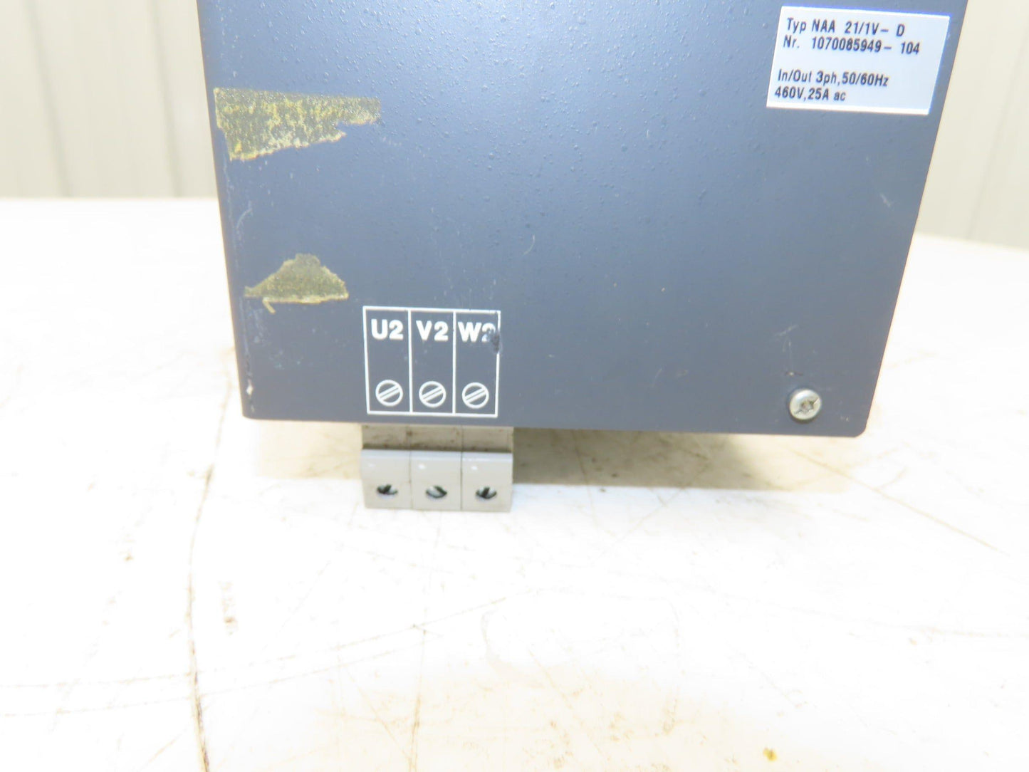 Bosch NAA 21/1V-D Power Feed Unit for Digital Servo Drive 460v 3ph 50/60Hz 25A