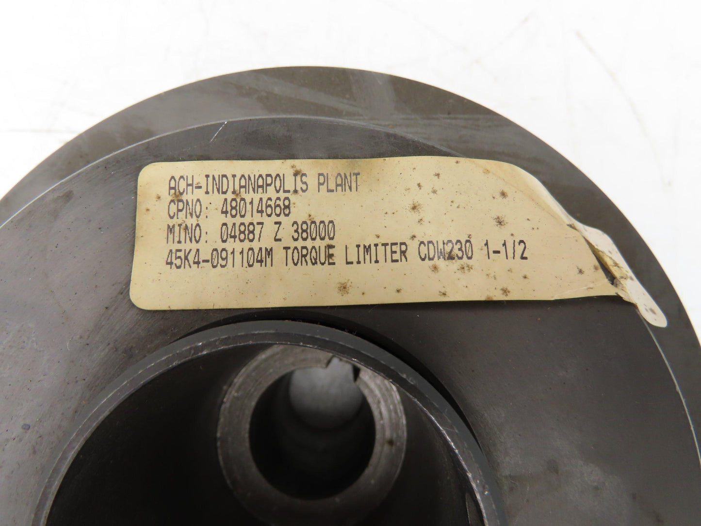 Carlson Dimond & Wright CDW 45K4-091104M Torque Limiter Slip Clutch 1.5" Bore