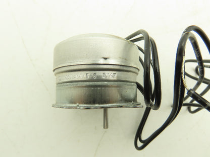 Synchron JS13RA-5-6 Stepper Motor 110VAC 1Ph 3W 60RPM