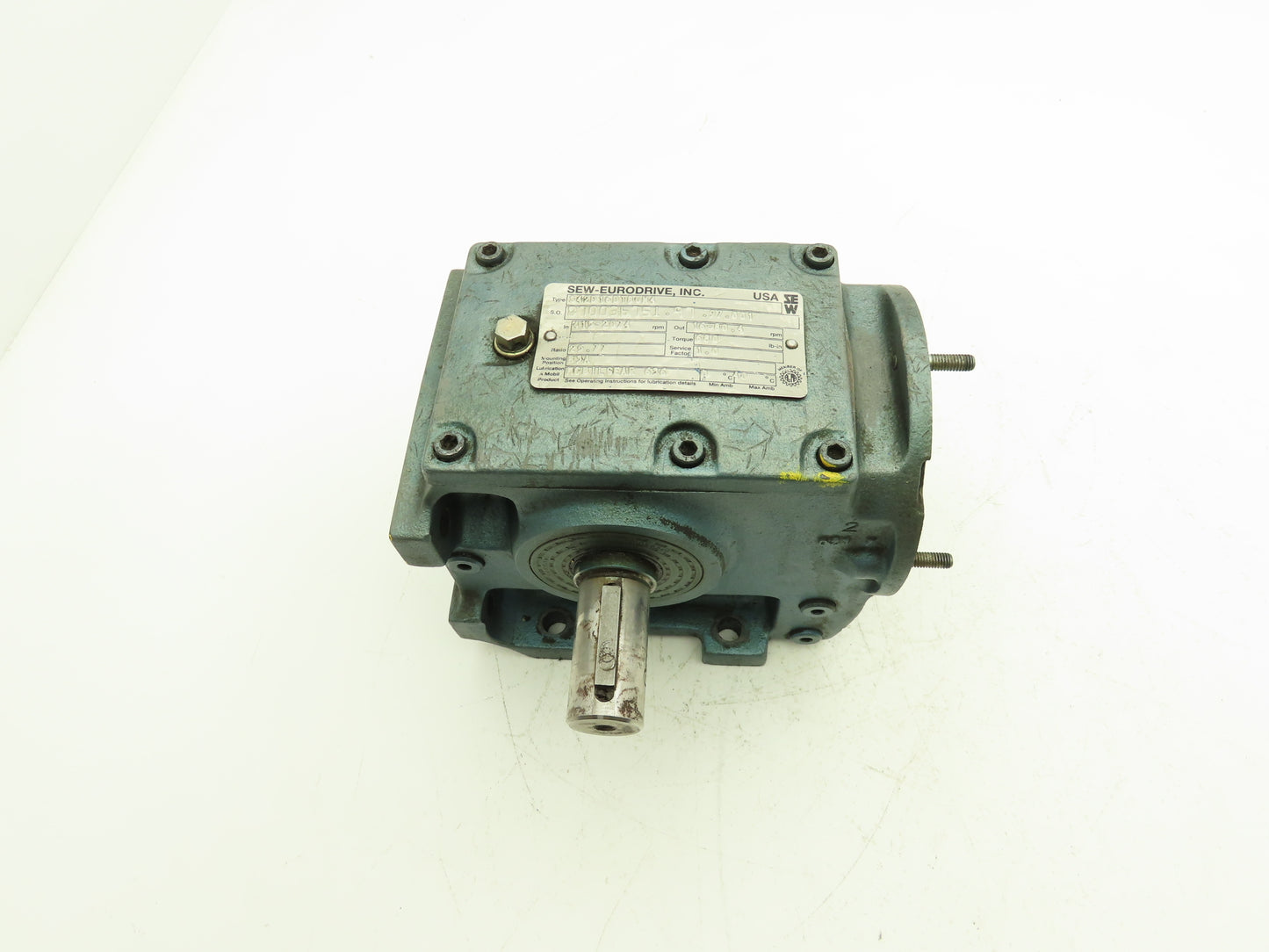 Sew Eurodrive S42D16DT80N4 Worm Gearbox 25.77 Reducer 16-80 Variable RPM LH