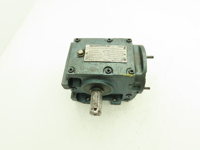 Sew Eurodrive S42D16DT80N4 Worm Gearbox 25.77 Reducer 16-80 Variable RPM LH